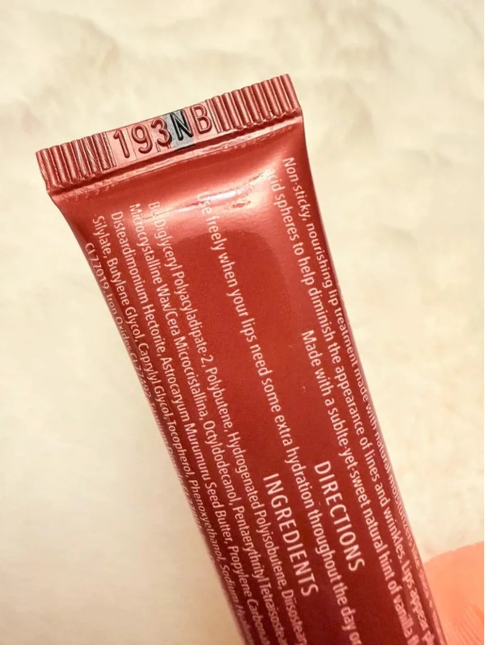 Nakery Beauty Plumping Line Smoothing Lip Treatment Birthday Suit NWT 15mL